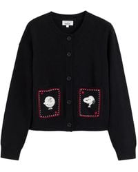 Chinti & Parker - Cárdigan con botones de x Peanuts - Lyst