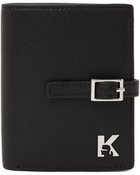 KARL LAGERFELD - Logo-Plaque Bifold Wallet - Lyst