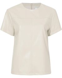 Proenza Schouler - Tessa Cropped-Hose Aus Faux-Leder - Lyst