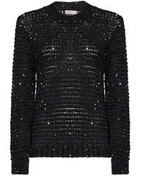 Herno - Resort Pullover Mit Pailletten - Lyst