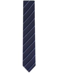 Canali - Striped Silk Tie - Lyst