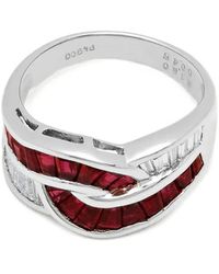Jewels Aficionado - Ring Aus Platin Mit Rubin Und Diamanten - Lyst