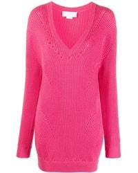 Genny - V.-Neck Wool Jumper - Lyst