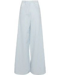Bambah - Kate Striped Wide-Leg Trousers - Lyst