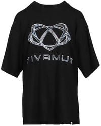 VIVAMUS - Logo-Print T-Shirt - Lyst
