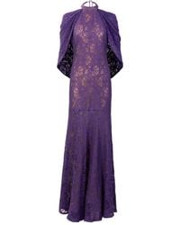 Silvia Tcherassi - Salvina レースマキシドレス - Lyst