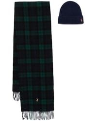 Polo Ralph Lauren - Set Aus Schal Und Beanie Mit Polo Pony - Lyst
