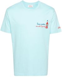 Mc2 Saint Barth - X Aperol T-Shirt mit Logo - Lyst