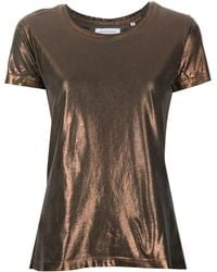 Madison Maison - Lamina Metallic T-Shirt - Lyst