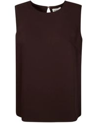 P.A.R.O.S.H. - Sleeveless Blouse - Lyst