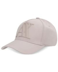 ARMANI EXCHANGE - Logo-Detail Baseball Cap - Lyst