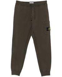 Stone Island - Compass-Patch Pocket Track Pants - Lyst