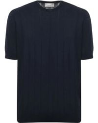 FILIPPO DE LAURENTIIS - Ribbed-Knit T-Shirt - Lyst