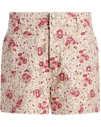 Cinq À Sept - Pantalones cortos Dorothea con estampado floral - Lyst
