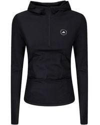 adidas By Stella McCartney - X Stella Mccartney Hooded Longsleeve T-Shirt - Lyst