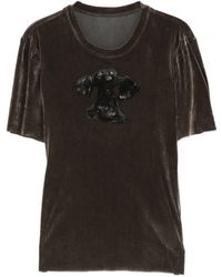 JNBY - Velvet T-Shirt - Lyst