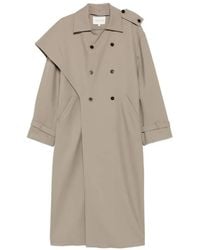 Viktoria Chan - Larissa Oversized Double-Breasted Wool Coat - Lyst