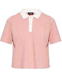 Kate Spade - Knitted Polo Top - Lyst