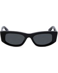 Off-White c/o Virgil Abloh - Matera Rectangle-Frame Sunglasses - Lyst