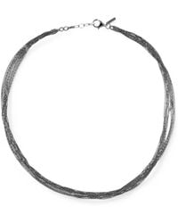Desmo - Spark Multi-Strand Braided Necklace - Lyst