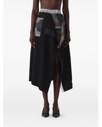 Jason Wu - X Robert Rauschenberg Collage Sheephead-Artwork Midi Skirt - Lyst