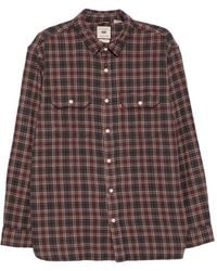 Levi's - Check-Pattern Flap-Pocket Shirt - Lyst