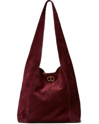 Twinset - Ventotene Suede Shoulder Bag - Lyst
