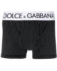 Dolce & Gabbana - Stripe-print Boxer Briefs - Lyst