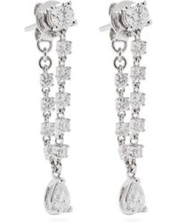 Anita Ko - 18Kt Olivia Diamond Earrings - Lyst