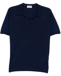 John Smedley - Noah Overhemd Met Schipperskraag - Lyst