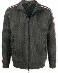 Giorgio Armani - Side Stripe Detail Sweater - Lyst