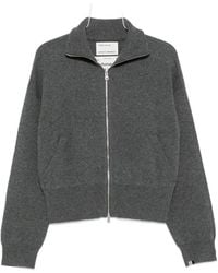 Extreme Cashmere - Zip-Up Knitted Sweater - Lyst