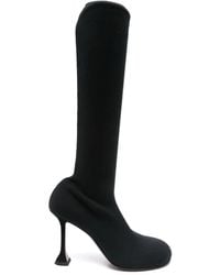 AMINA MUADDI - 95Mm Veneda Boots - Lyst