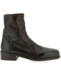 Marsèll - Gnocco Side-Zip Leather Boots - Lyst