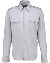 Tom Ford - Button-Up Chest-Pocket Shirt - Lyst