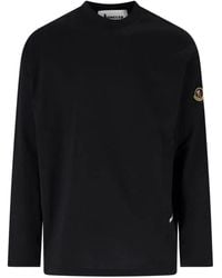 Moncler - K2 Print Long-Sleeve Cotton T-Shirt - Lyst