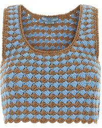 Prada - Gehaakte Top - Lyst