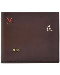 Paul Smith - Motif-Embroidered Wallet - Lyst