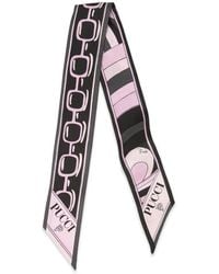 PUCCI - Silk Twill Bandeau Accessories - Lyst