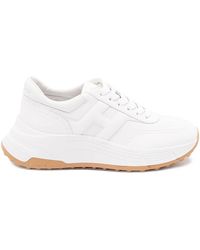 Hogan - Logo-Detail Low-Top Sneakers - Lyst