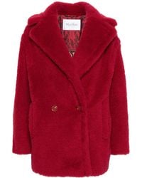 Max Mara - Mantel Met Dubbele Rij Knopen - Lyst