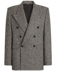 Dolce & Gabbana - Sinatra Double-Breasted Jacket - Lyst