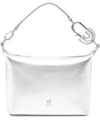 Aigner - Fashion Metallic Logo-Plaque Clutch Bag - Lyst