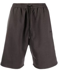 Off-White c/o Virgil Abloh - Diag-Stripe Cotton Shorts - Lyst