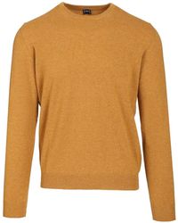Fedeli - Fine-Knit Crew-Neck Sweater - Lyst