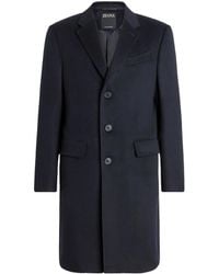 ZEGNA - Oasi Single-Breasted Cashmere Coat - Lyst