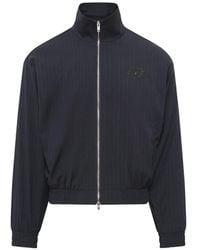 Kidsuper - Veste Eye Patch À Fines Rayures - Lyst