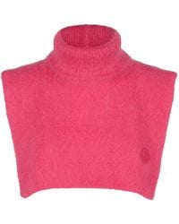 Moncler - Gilet A Collo Alto - Lyst