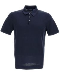 Drumohr - Short-Sleeve Polo Shirt - Lyst