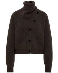LeKasha - Derios Button-Fastening Cardigan - Lyst